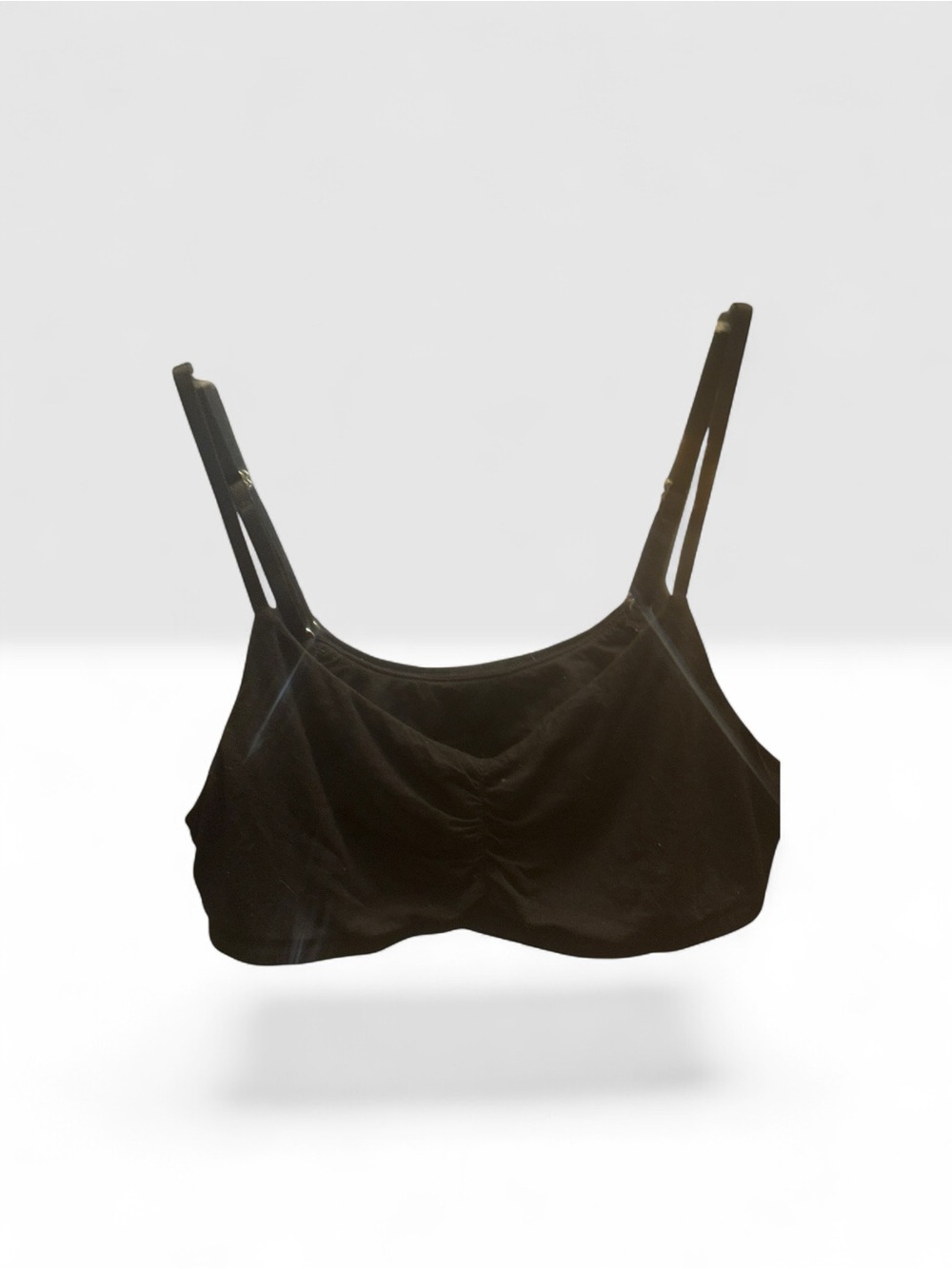 FP Seamless Ruched Bralette - Black